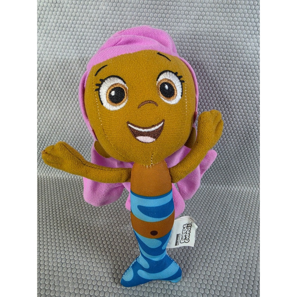 Nickelodeon Bubble Guppies Molly Plush Mermaid Doll Nanco NG-BUB20 Pink Blue